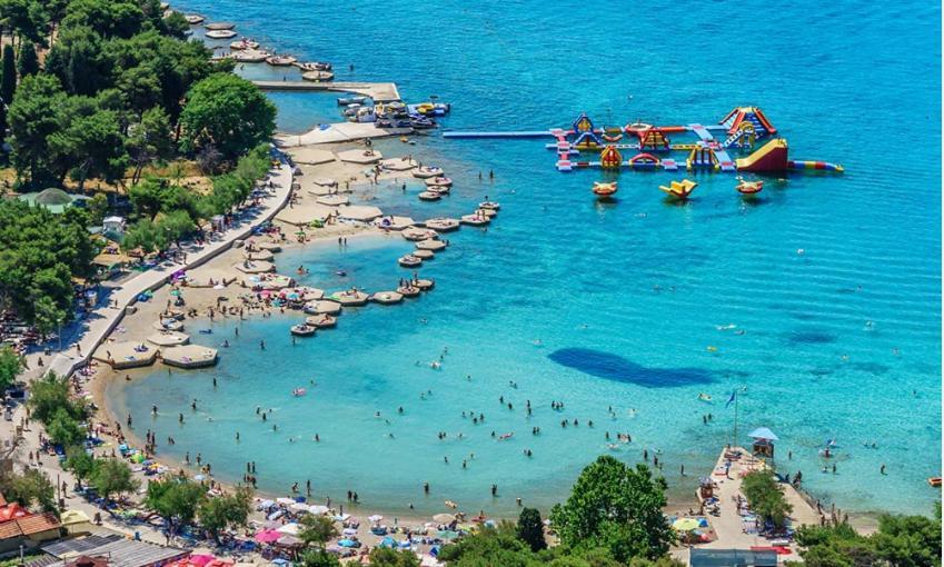 Apartmani Vincek Vodice Bagian luar foto